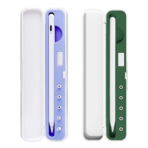 Lianmi Storage Box Portable Hard Cover Plastic Cover Holder Carrying Case For Apple Pencil (1st And 2nd Gen)