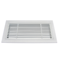 Diffuseur d'air linéaire amovible, grille de retour d'air de plafond pour climatisation