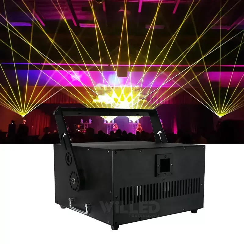 20W 30W RGB 3 in1 Projektor Show Animation ILDA Disco DJ Licht Night Clube 35kpps 30w Laserlicht