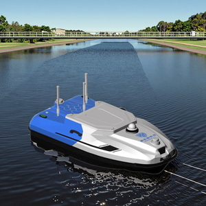 Terminal de surveillance et d'enquête marine multifonctionnel OEM, véhicule de surface télécommandé, bateau sans pilote, machine d'enquête aquatique USV IP68 en carbone - Product Image 1