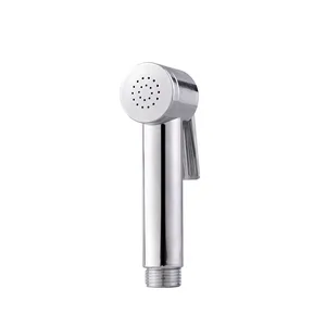 Bonne qualité ABS chrome toilettes bidet pulvérisation santé PVC robinet pour salle de bains nouveau design shattaf tête SR-112-B