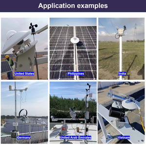 Otomatik güneş izci için RS485 0-20mV fotovoltaik güç istasyonu ışınım güneş radyasyonu sensör ölçüm Pyranometer - Product Image 2