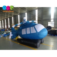 Modèle d'avion gonflable géant personnalisé Publicité Ballon gonflable hélicoptère Avions Hélicoptères Aéronefs Avion
