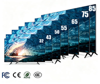 Téléviseur intelligent 4K UHD grand écran 98 pouces avec rétroéclairage LED, fréquence de rafraîchissement 60 Hz et HDR