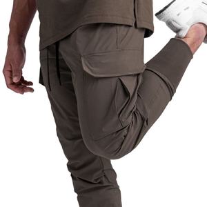 Custom Logo Wholesale Gym Fitness Wear <b>Men</b> <b>Cargo</b> <b>Joggers</b> Trousers With Side Pockets <b>Men's</b> <b>Jogger</b> Pants - Product Image 4