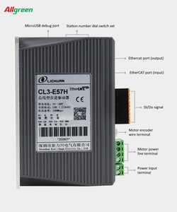 Controlador de Motor Paso a Paso EtherCAT Allgreen Tipo CL3-E57H Compatible con Motores Paso a Paso de Circuito Cerrado Nema de 2 Fases Nema 17 23 24 - Product Image 2