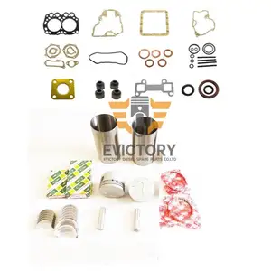 For MITSUBISHI L2E overhaul kit + conrod + rebuild kit piston liner gasket bearing