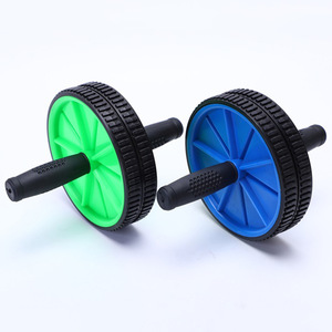 YIWU Usine En Gros <span class=keywords><strong>AB</strong></span> Double Roue Silencieux Muscle Abdominal Fitness Équipement Rebond Automatique Entraînement pour Usage Domestique - Product Image 2