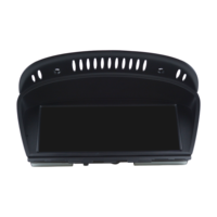 Autoradio Android 15 de 8,8 pouces style voiture d'origine avec CarPlay pour BMW Série 5/Série 3 (E60/E6/E62/E63/E90/E91/E92/E93) avec carte SD pour tableau de bord