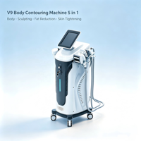 V9 MAX Vela Body Shape, appareil de perte de poids par aspiration, cavitation 80k, rouleau amincissant, massage modelant