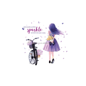 Bella ragazza Inspirational Text Wall Sticker <span class=keywords><strong>per</strong></span> la camera dei bambini carta da parati <span class=keywords><strong>per</strong></span> interni <span class=keywords><strong>per</strong></span> la decorazione e la promozione - Product Image 6