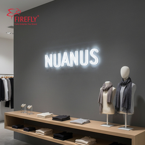 ป้ายไฟอะคริลิคแบบกำหนดเองพร้อมไฟ LED สำหรับติดตั้งภายนอกอาคาร กันน้ำ เหมาะสำหรับร้านค้า บาร์ โรงแรม ร้านอาหาร ร้านเสริมสวย ป้ายโลโก้ - Product Image 4