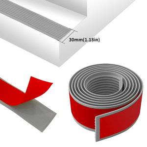 Garniture de bordure d'<span class=keywords><strong>escalier</strong></span> Bandes de protection de bord de moulage d'<span class=keywords><strong>escalier</strong></span> antidérapantes <span class=keywords><strong>Bande</strong></span> <span class=keywords><strong>antidérapante</strong></span> d'<span class=keywords><strong>escalier</strong></span> en caoutchouc auto-adhésif - Product Image 6