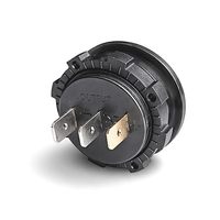 AIsmartlink Voltmètre et ampèremètre numérique 2-en-1 12V DC avec affichage LED pour voiture, camion, bateau, camping-car, marine