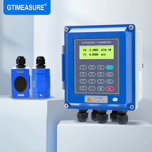 Compteur de débit d'eau ultrasonique portable industriel, compteur de débit ultrasonique mural pour la <span class=keywords><strong>mesure</strong></span> de l'eau chaude et froide - Product Image 3