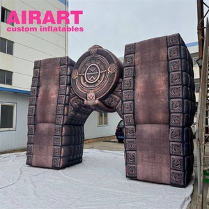 Arc de totem gonflable <span class=keywords><strong>d</strong></span>'<span class=keywords><strong>arche</strong></span> en pierre gonflable de haute qualité - Product Image 3