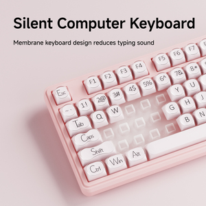 EWEADN V102 Teclado Inalámbrico de Membrana PBT de 102 Teclas RGB Trimodal de 2.4GHz, Diseño Compacto de 5000mAh para <span class=keywords><strong>iPad</strong></span> <span class=keywords><strong>Mini</strong></span> y Tabletas USB-C - Product Image 3