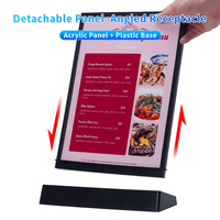 Boîte à lumière LED rechargeable Tulundo Tulundo-D46-04 de haute qualité pour intérieur, A4/A3, batterie 10000mAh, 5000 Lumens, pour signalétique de magasin et table