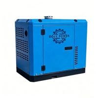 Générateur diesel silencieux de type boîte 5-7KW 220V 60Hz avec démarrage automatique, DC portable, ATS AVR pour yacht, croisière, maison, alimentation de secours