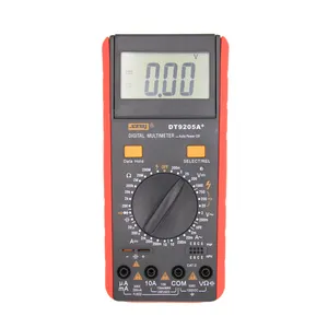 Dt9205a + True Rms Digitale Multimeter Tester Ac Dc Transistor Tester Elektrische Test Meter Handmatige Bereik Multimeter