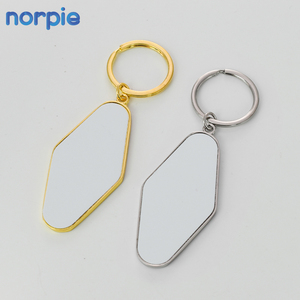 Đôi bên in ấn khách sạn Keychain hình thoi số cổ điển motel <span class=keywords><strong>Key</strong></span> tag thăng hoa hai mặt trống khách sạn Keychain - Product Image 2