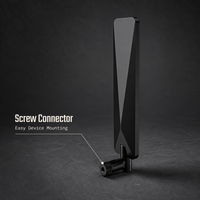 Antenne WiFi 2.4G 5.8G à fixation par vis, gain de fréquence personnalisé pour routeurs et appareils sans fil