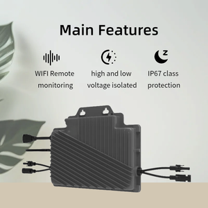 Microinversor solar en red de 800W de alta calidad <span class=keywords><strong>Precio</strong></span> competitivo 60VDC IP67 3.48A 450x2W Inversor de cadena monofásico 800W Solar - Product Image 3