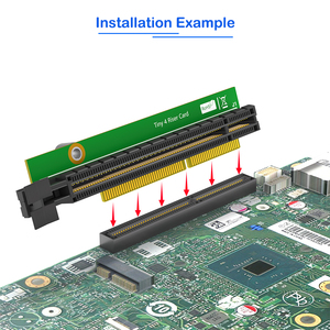 Адаптер-райзер Tiny 4 на PCI-E 16X для расширения GPU на ThinkCentre M920Q/910Q/910X/920X/M720Q/P330 Mini PC, в наличии - Product Image 5