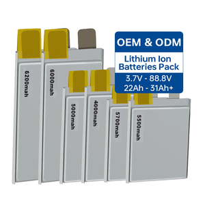 工場価格 8ah 10ah 12ah 16ah 22ah 30ah 3.7v リポバッテリー 単電池 高放電率 リチウムイオン電池 - Product Image 2