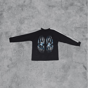 Sweat à capuche surdimensionné en tissu éponge avec motif de lettres personnalisé pour homme, sérigraphie, écologique, respirant - Product Image 3