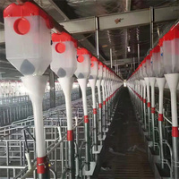 Équipement complet d'élevage porcin automatique pour ferme porcine avec conception