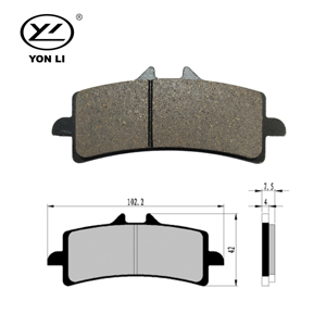 FA447 F051 Plaquette de frein de pièce de moto avant pour SUZUKI GSXR <span class=keywords><strong>600</strong></span> - Product Image 4