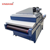Máquina de serigrafía UV de descarga automática de vacío plano: