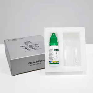 Indicador de CO2 <span class=keywords><strong>para</strong></span> acuario, Monitor de solución, plantas, hierba, sistema de CO2, concentración de pecera, probador de líquido de vidrio, comprobador de gotas de fluido - Product Image 2
