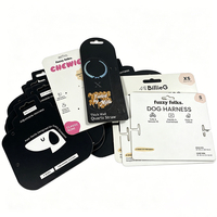 Schnelle Lieferung: Individuell bedruckte, gestanzte Hang-Cards mit Euro-Loch – Display-Karten aus Karton für Haustierspielzeug und Bekleidung