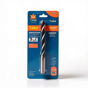 Foret universel en carbure Ttake Ta1003, revêtement Nano TiAlN, 5Xd non percé, pour machines-outils - Product Image 2