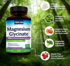 Magnesium Glycinate L-Threonate Capsules Adults Daily Wellness Supplement Sleep Memory Support - Product Image 2