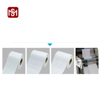 Étiquettes en papier thermique PET personnalisées, imperméables et à gratter, pour imprimantes d'étiquettes et de stylos, autocollants vierges blancs originaux Express