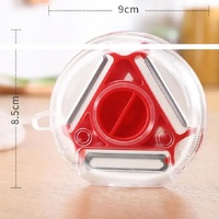 1Pc 3 In 1 Magische Trio Dunschiller Set Snijmachine Shredder Dunschiller Julienne Cutter Multi Peel Messen Rasp Keuken Gereedschap Accessoires