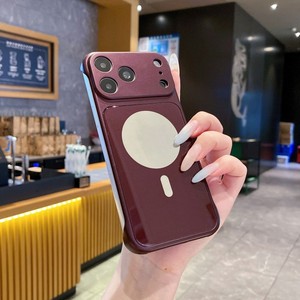 เคสโทรศัพท์มือถือแบบกระจกแต่งหน้าแม่เหล็กไร้กรอบ สำหรับ iPhone 18 Pro Max 17 16 15 14  พร้อมกันกระแทกแบบ Air Cushion - Product Image 5