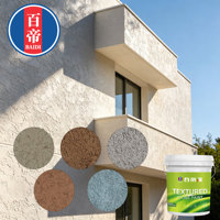 Pintura Acrílica Elástica Texturizada para Uso en Exteriores y Muebles, Revestimiento Líquido para Aplicar con Brocha
