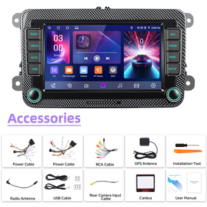 Radio para Auto Podofo 2+32G de 7 Pulgadas con Android, Carplay y Android Auto para VW/Polo/Skoda/Scirocco/<span class=keywords><strong>Caddy</strong></span>/Beetle T5, Autoradio de Fábrica - Product Image 6