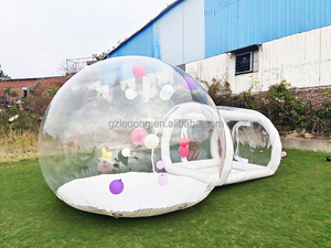 Lều Bong Bóng Bơm Hơi Khổng Lồ Cho Khách Sạn Mái Vòm Bong Bóng Tuyết Trong Suốt Đường Kính 3M - Product Image 4