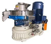 Pelletiseur à biomasse à faible consommation d'énergie 90-132KW, machine à granulés de bois à matrice annulaire verticale, alimentation automatique