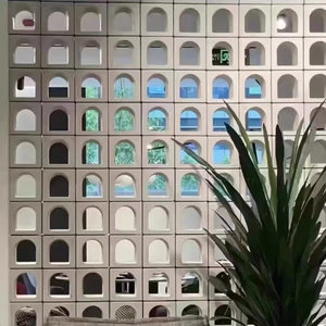 Venta al por mayor <span class=keywords><strong>precio</strong></span> barato luz brisa blanca <span class=keywords><strong>bloques</strong></span> <span class=keywords><strong>de</strong></span> <span class=keywords><strong>cemento</strong></span> Panel <span class=keywords><strong>de</strong></span> pared decorativo azulejos <span class=keywords><strong>de</strong></span> la pantalla - Product Image 1