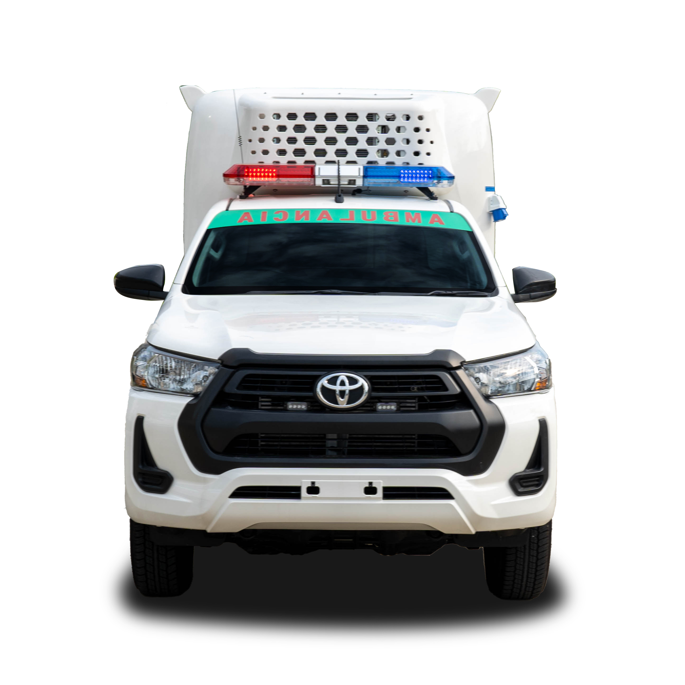 Brand New Toyota Hilux Diesel Off-Road Ambulance Pickup Manual Transmission High Quality Emergency Vehicle for Sale