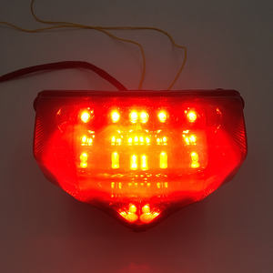 RTS pour Yamaha FZ600 <span class=keywords><strong>FZ6</strong></span> FAZER 2004 <span class=keywords><strong>2005</strong></span> - 2009 moto LED feux arrière de freinage avec direction feu arrière - Product Image 6