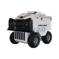 Robot intelligent autopropulsé sur roues, flottant sur l'eau, à entraînement hydraulique, OEM 200m³/h, utilisé pour résoudre les problèmes d'inondation urbaine