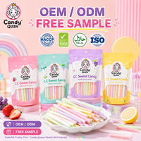 Fabrieksdirect CC Candy Powder Sticks Gemengde Fruit Suikerstokjes Zoet en Zuur Private Label Groothandel Aangepaste Verpakking