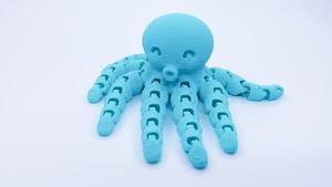 Dropshipping Khớp Nối Bạch Tuộc Đồ Chơi Con Rối Ngón Tay 3D In Nhựa PLA - Product Image 6